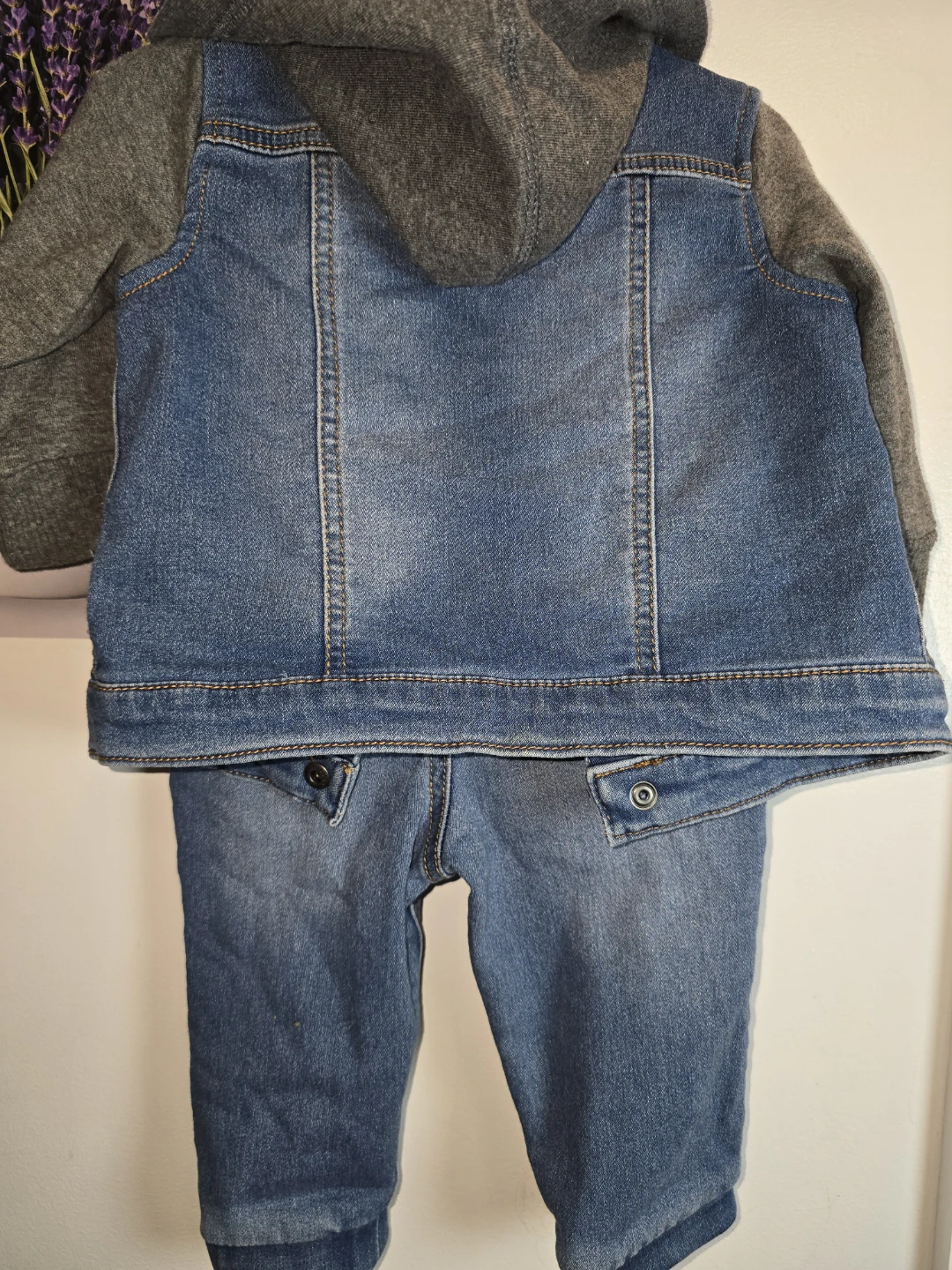 Baby Denim Jacket and Pants Set