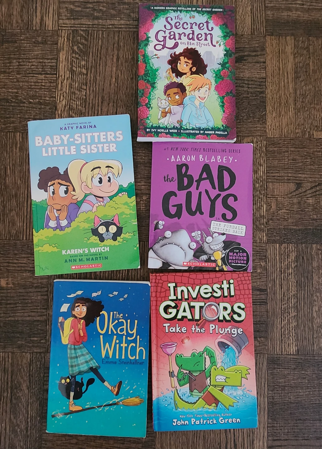 Kids Graphic novel book lot