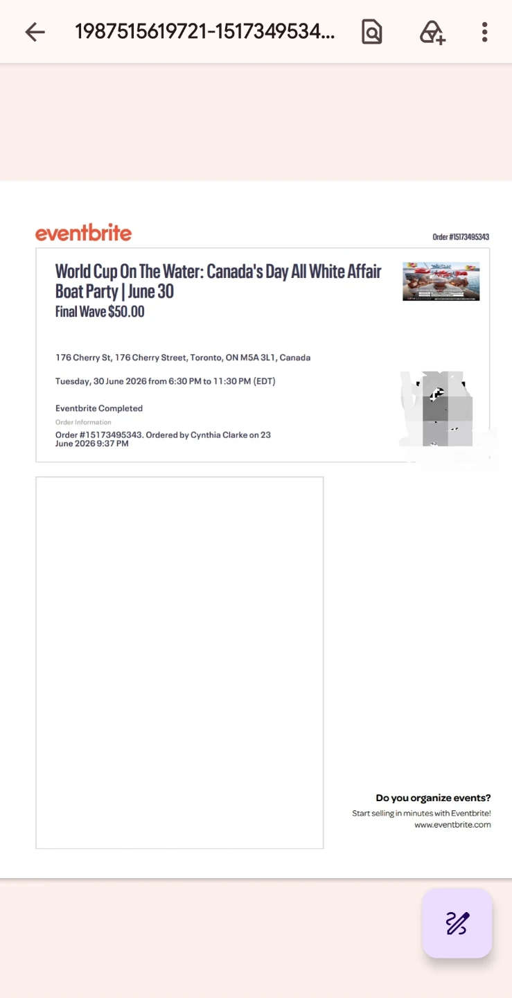 Canada's all white boat party on the water