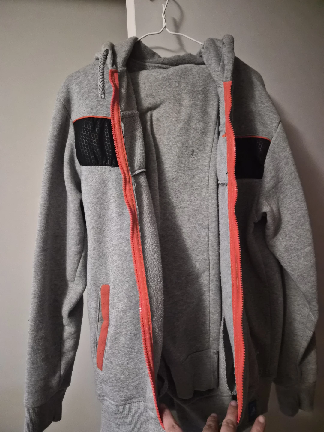 Adidas set Grey Full Zip Hoodie and pants - photo 2