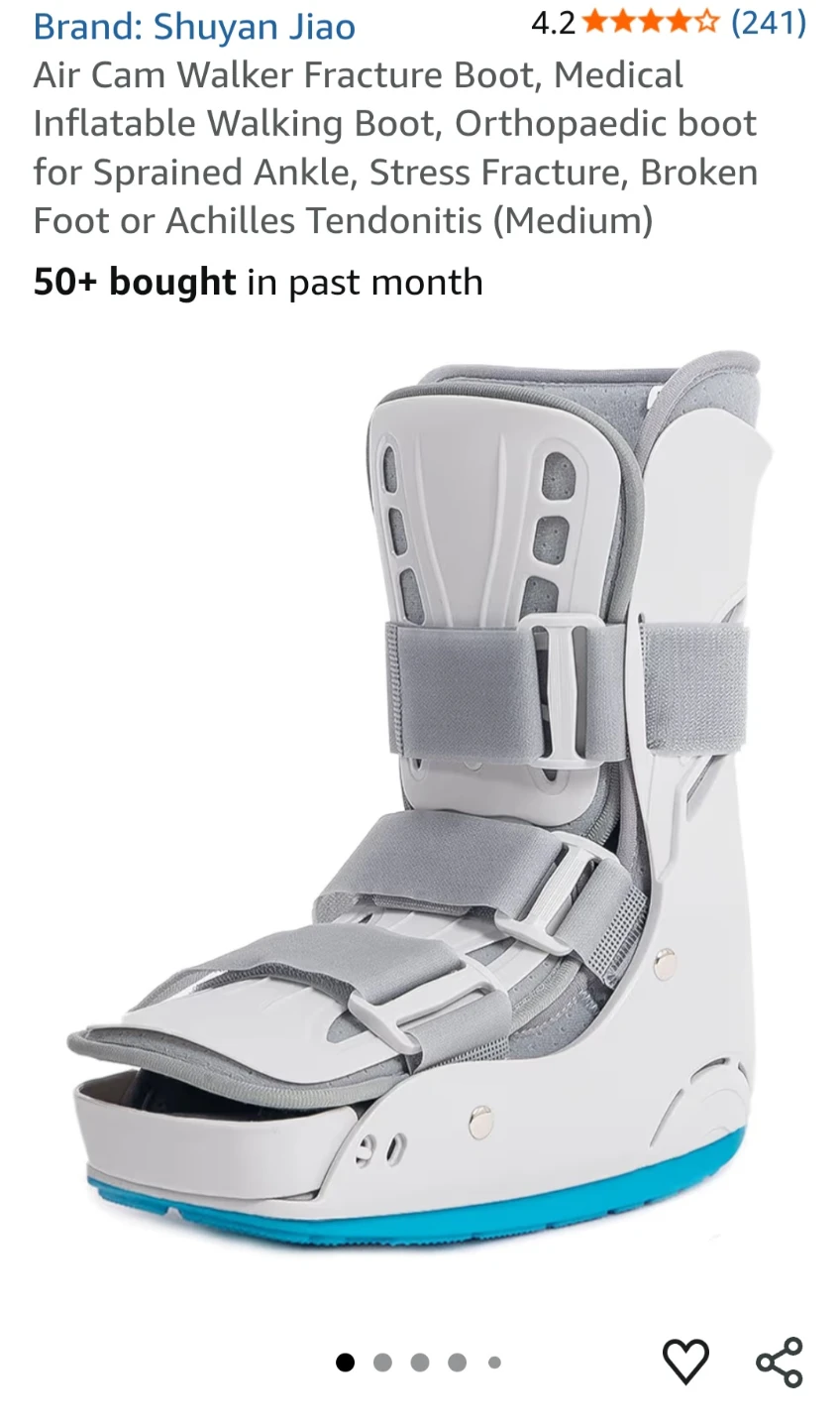 EUC Large Medical Walking Boot - photo 5