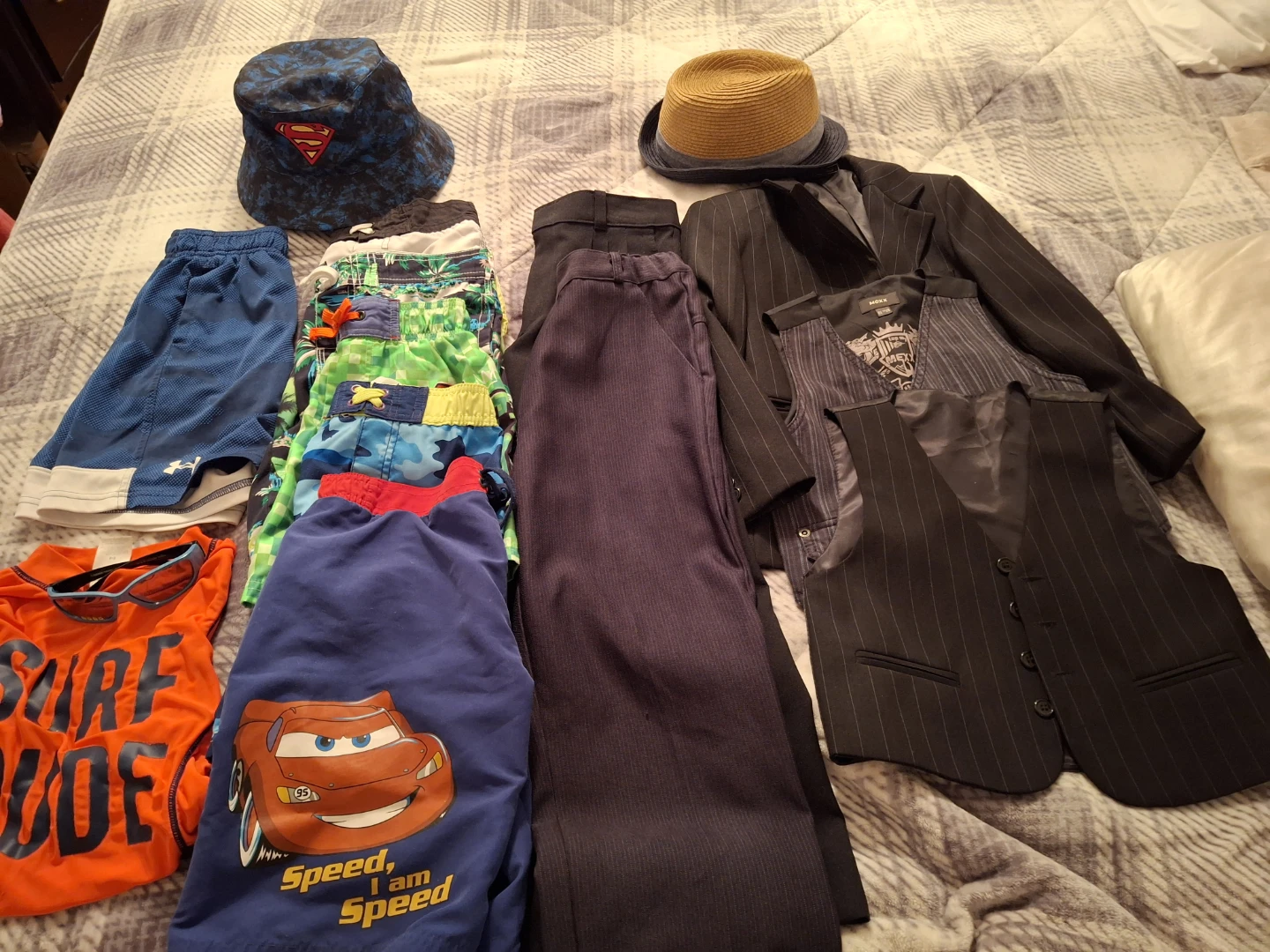 Boys Clothing Bundle - Suit, Shorts & More