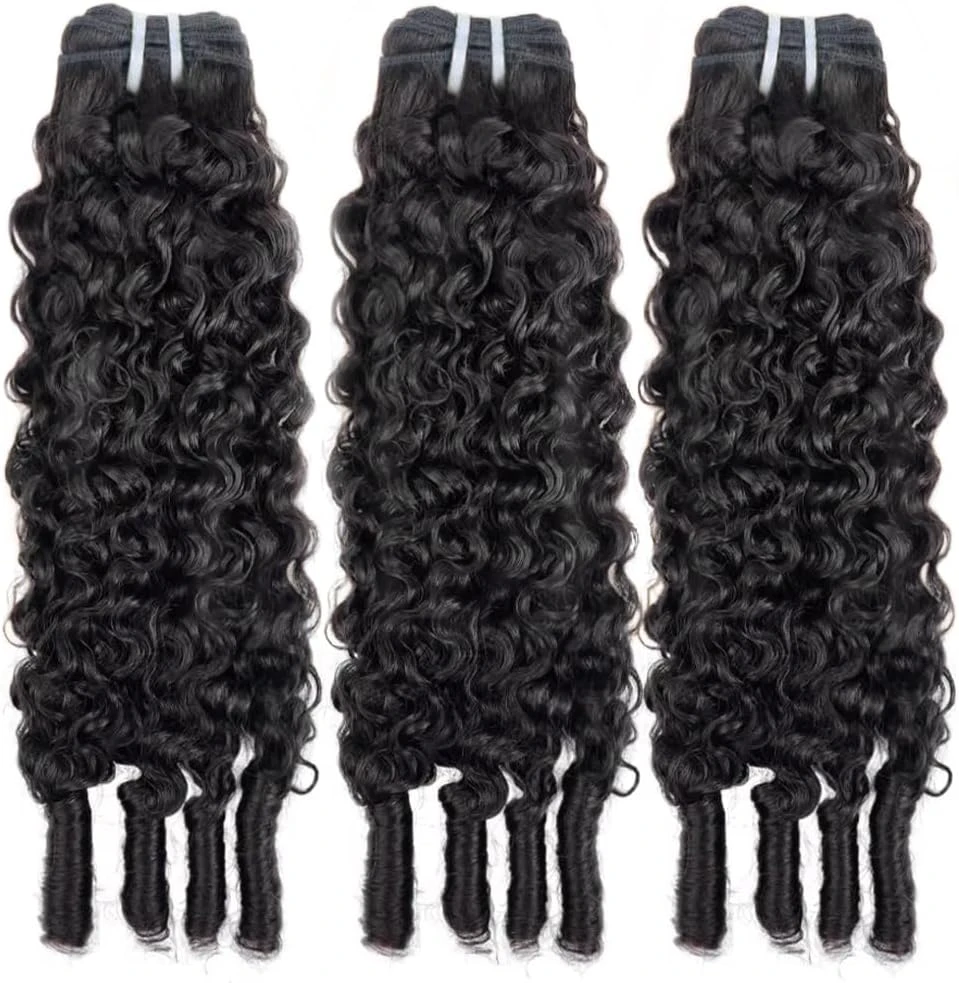 Black Curly Human Hair Weave - photo 2