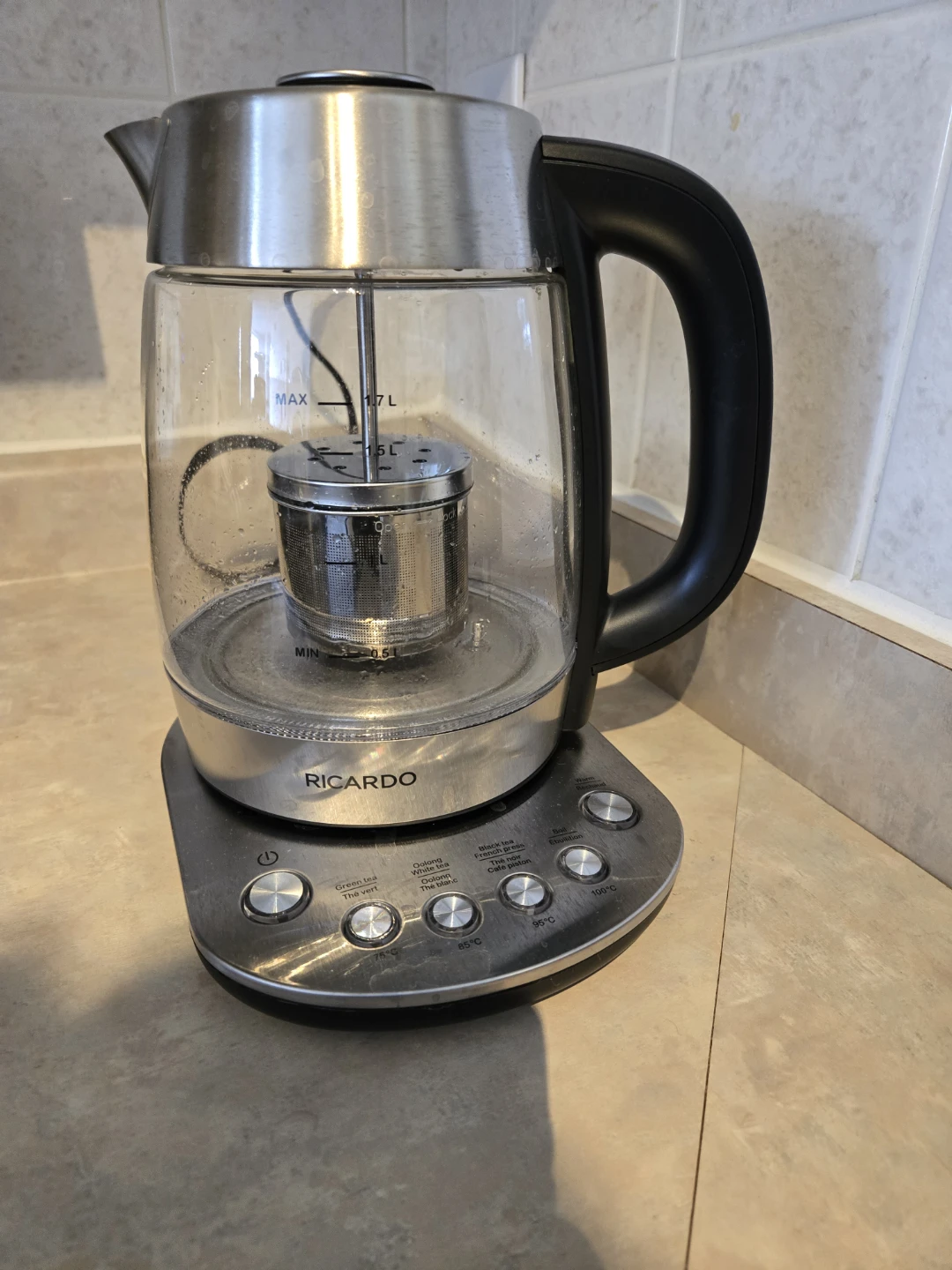 Ricardo Electric Glass Kettle