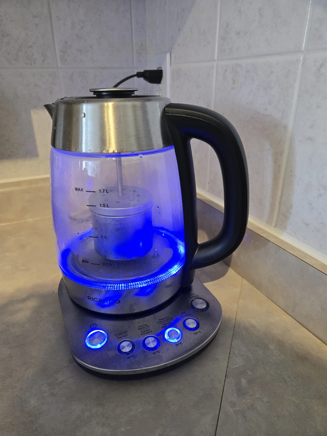 Ricardo Electric Glass Kettle - photo 4