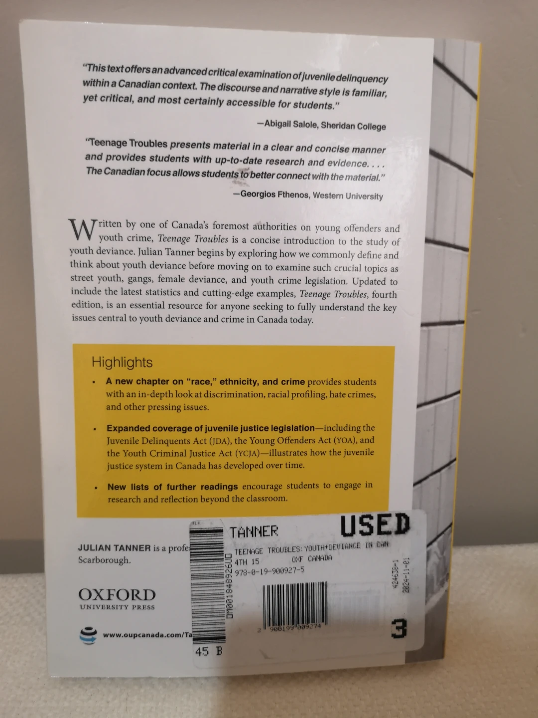 Teenage Troubles: Youth and Deviance in Canada, Fourth Edition - photo 3