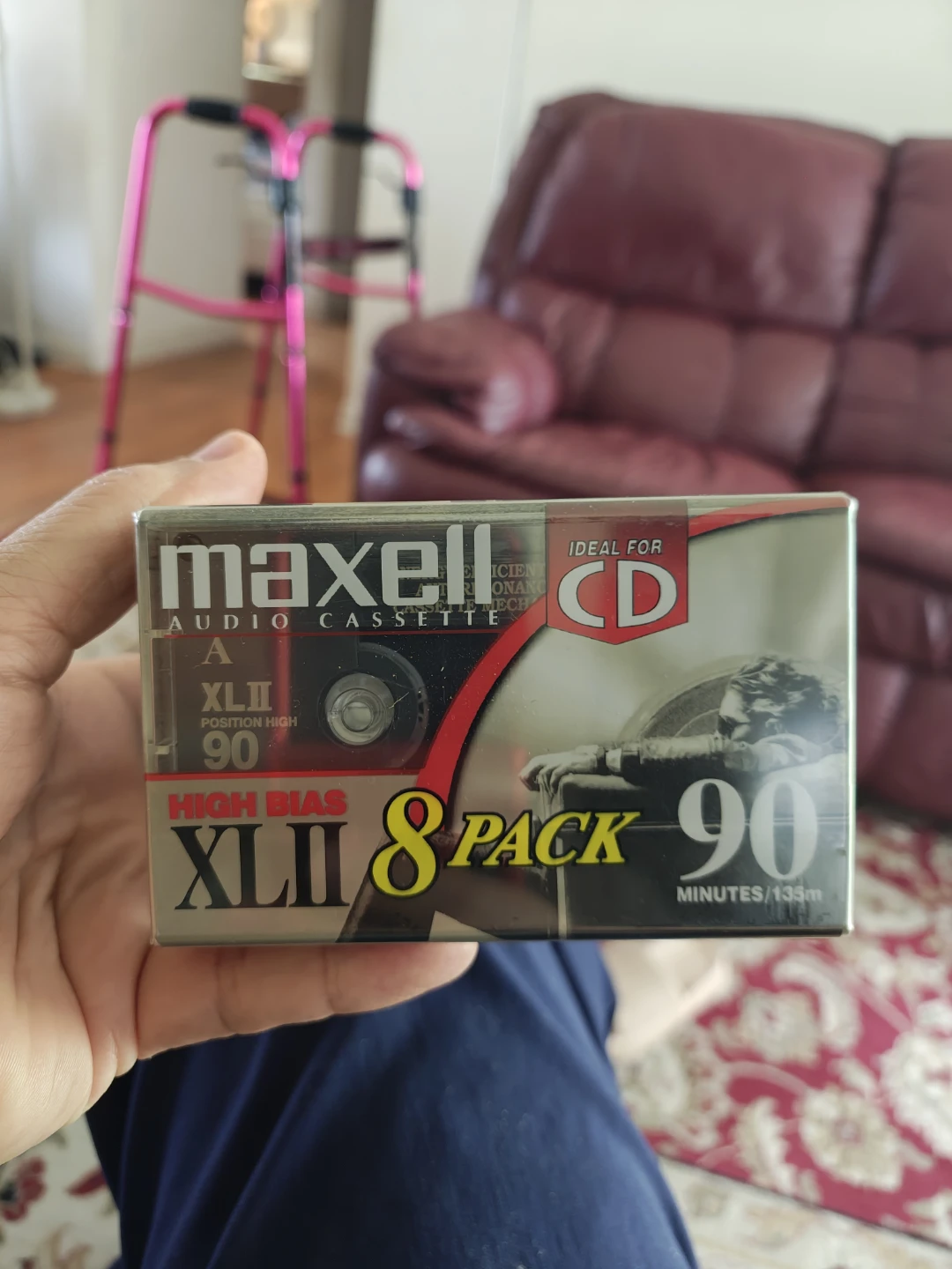 Maxell XLII High Bias Audio Cassette Tape 8 Pack - photo 2