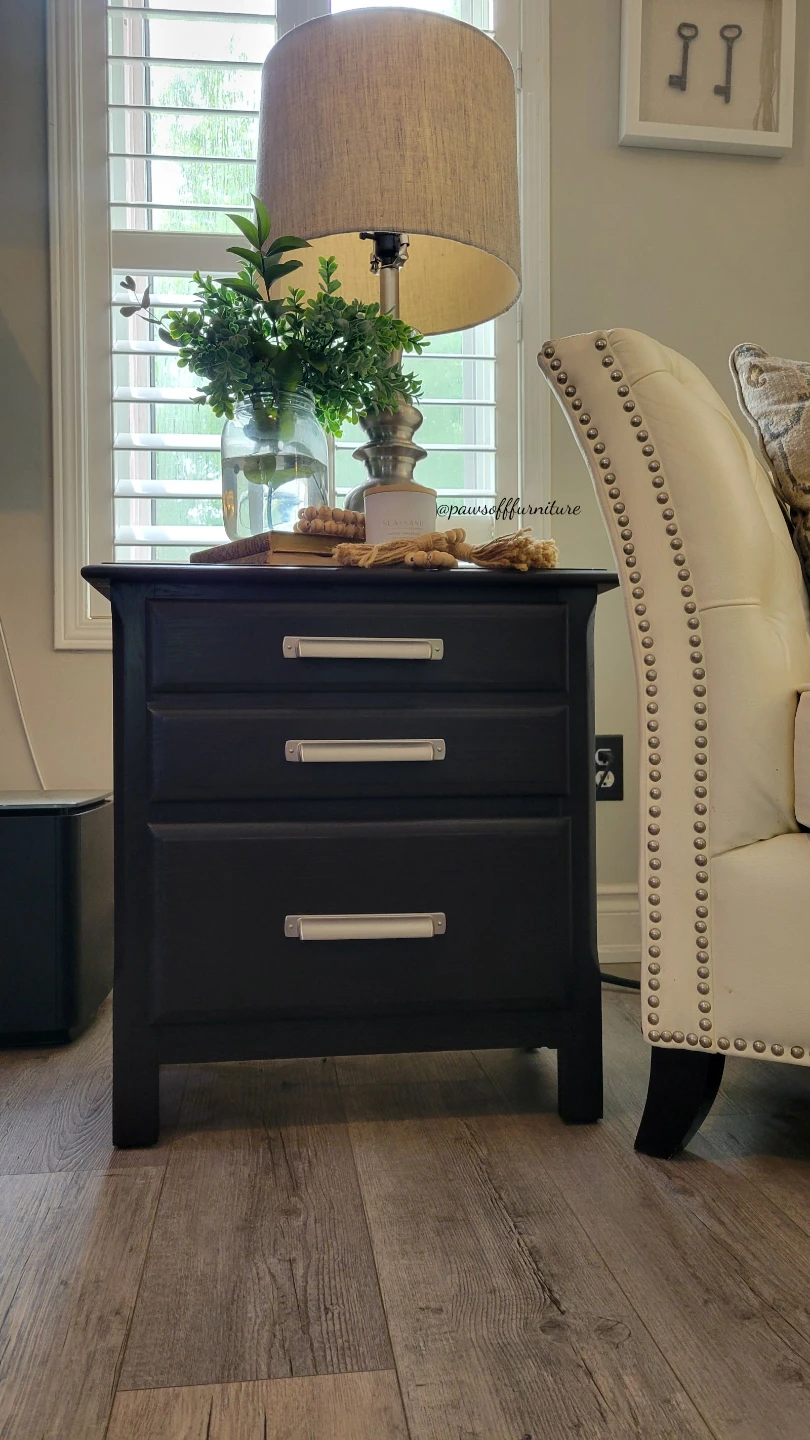 Dark Chocolate 2-Drawer Nightstand Set - photo 3