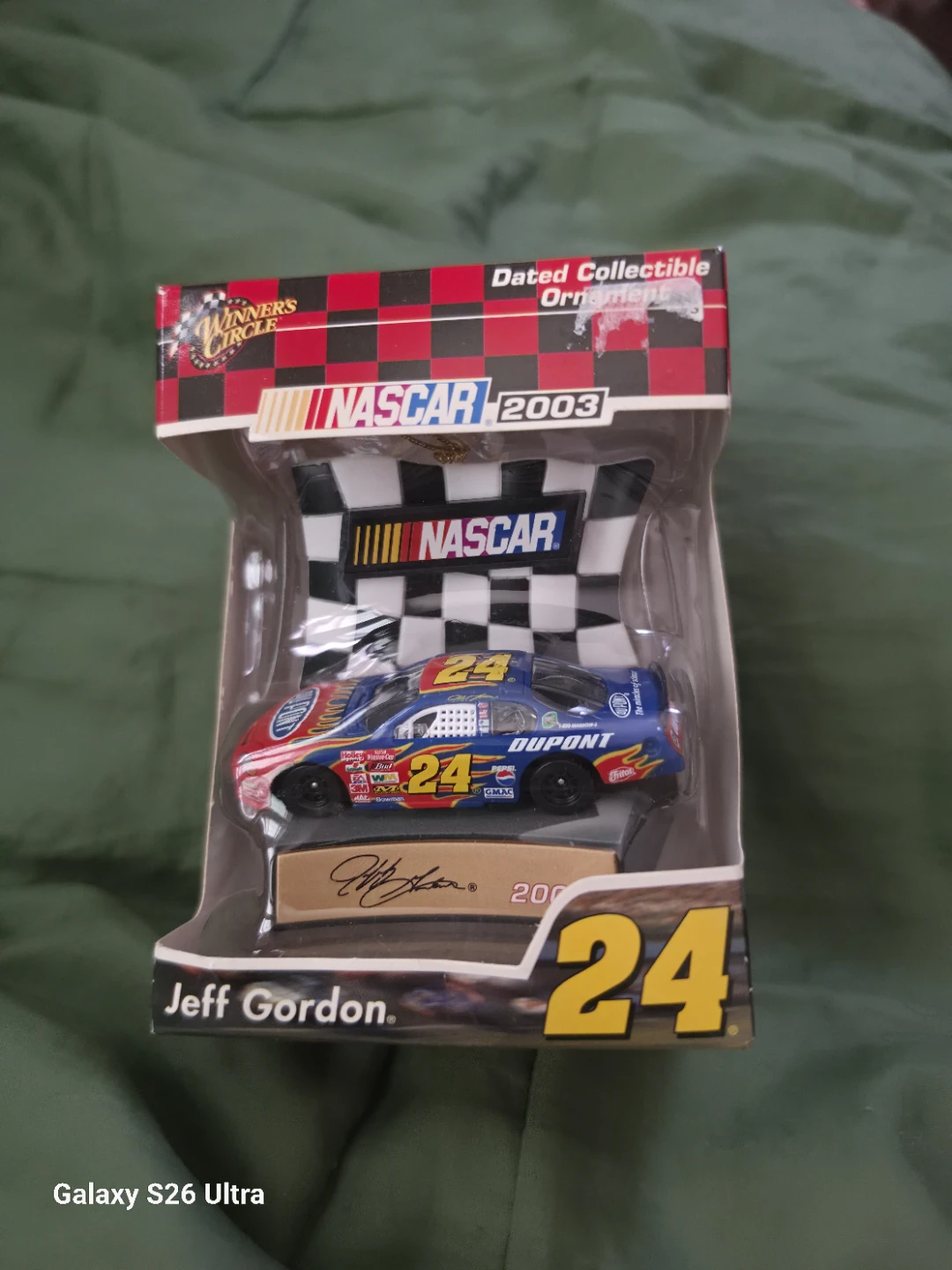 Jeff Gordon Nascar 2003 Collectible Ornament