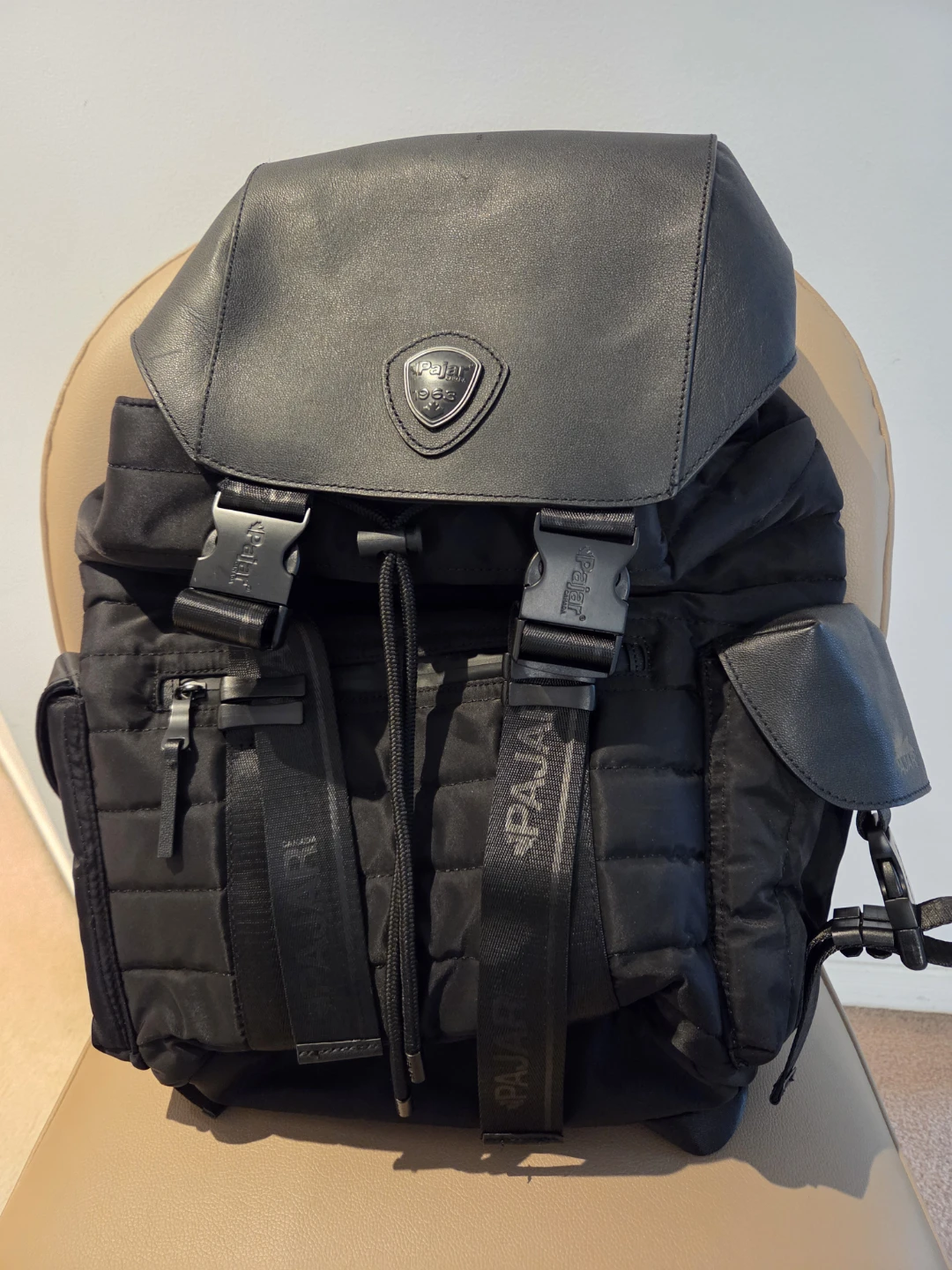 Pajar Black Logan Backpack