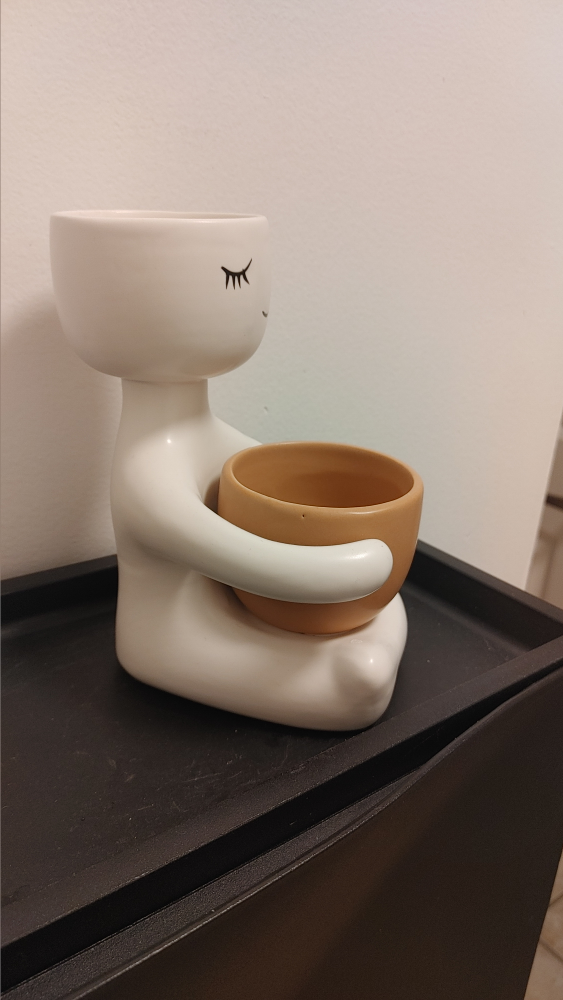 Ceramic Figure Planter Pot - photo 4