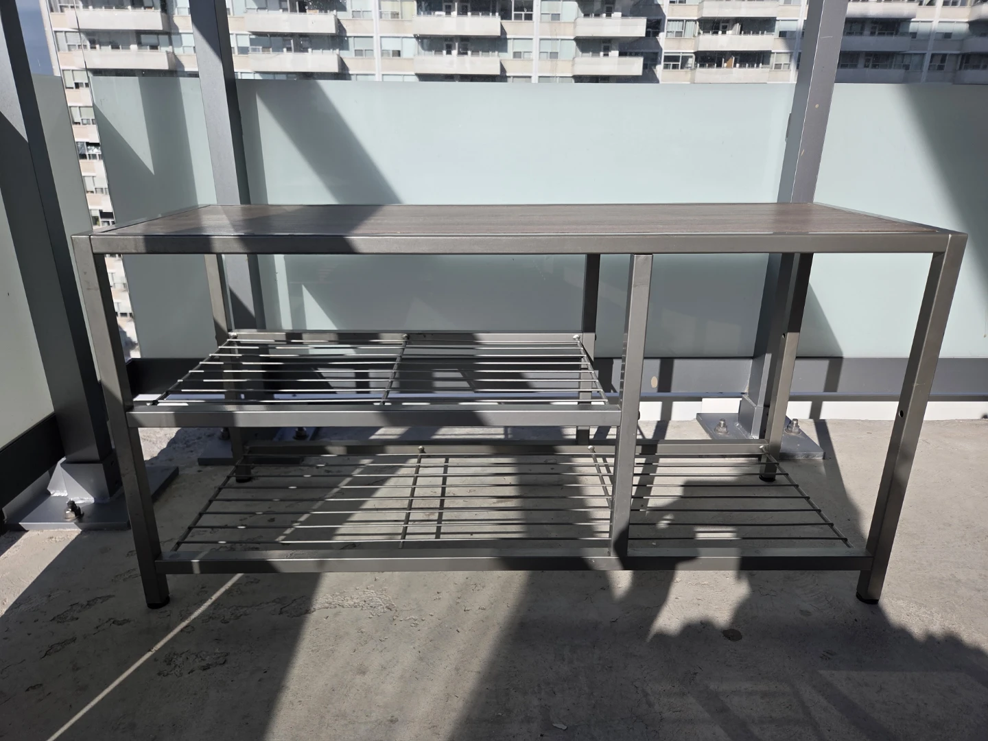 Two-Tiered Shoe Rack Bench - photo 2
