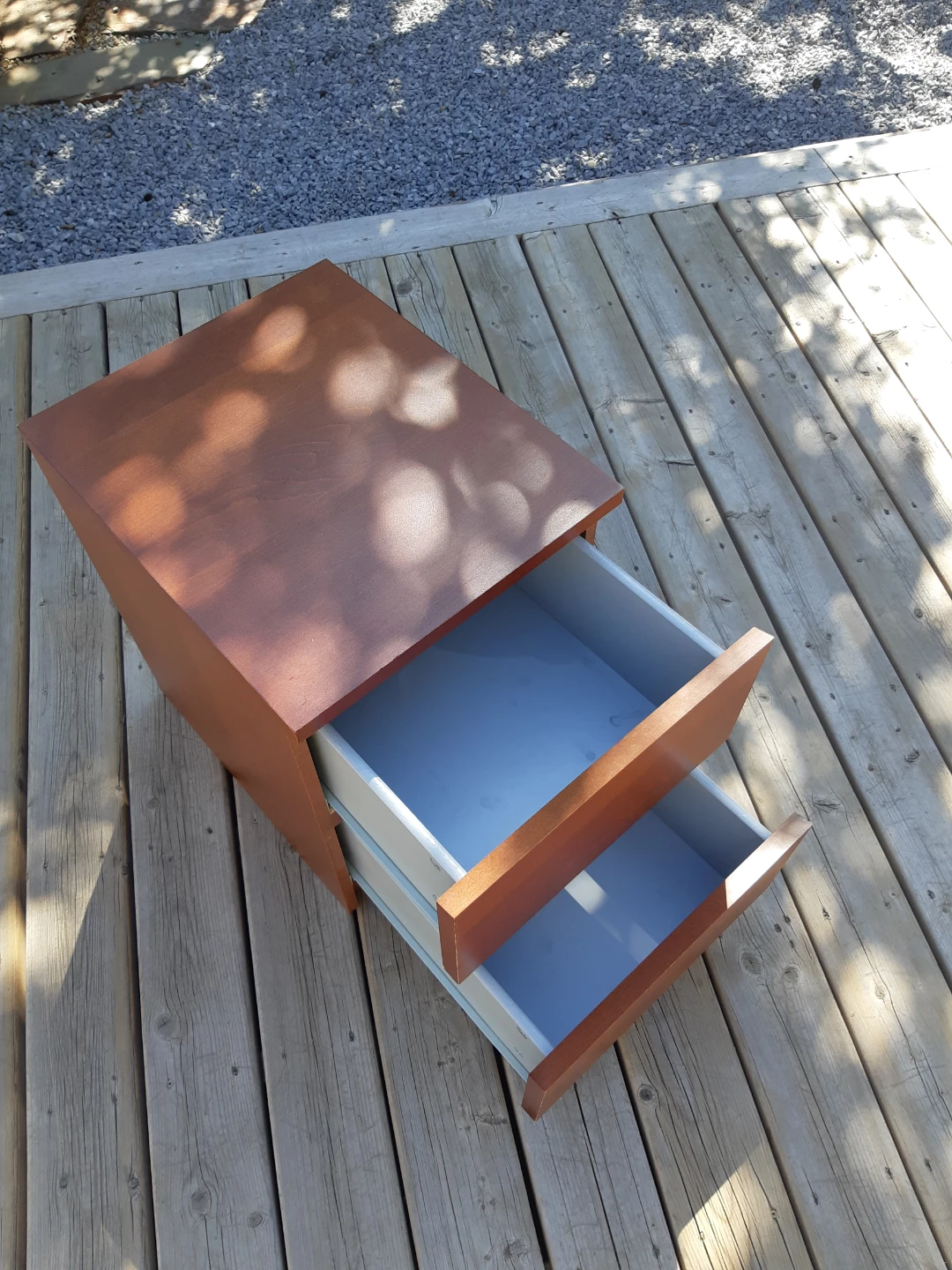 Side table with 2 drawers - photo 3