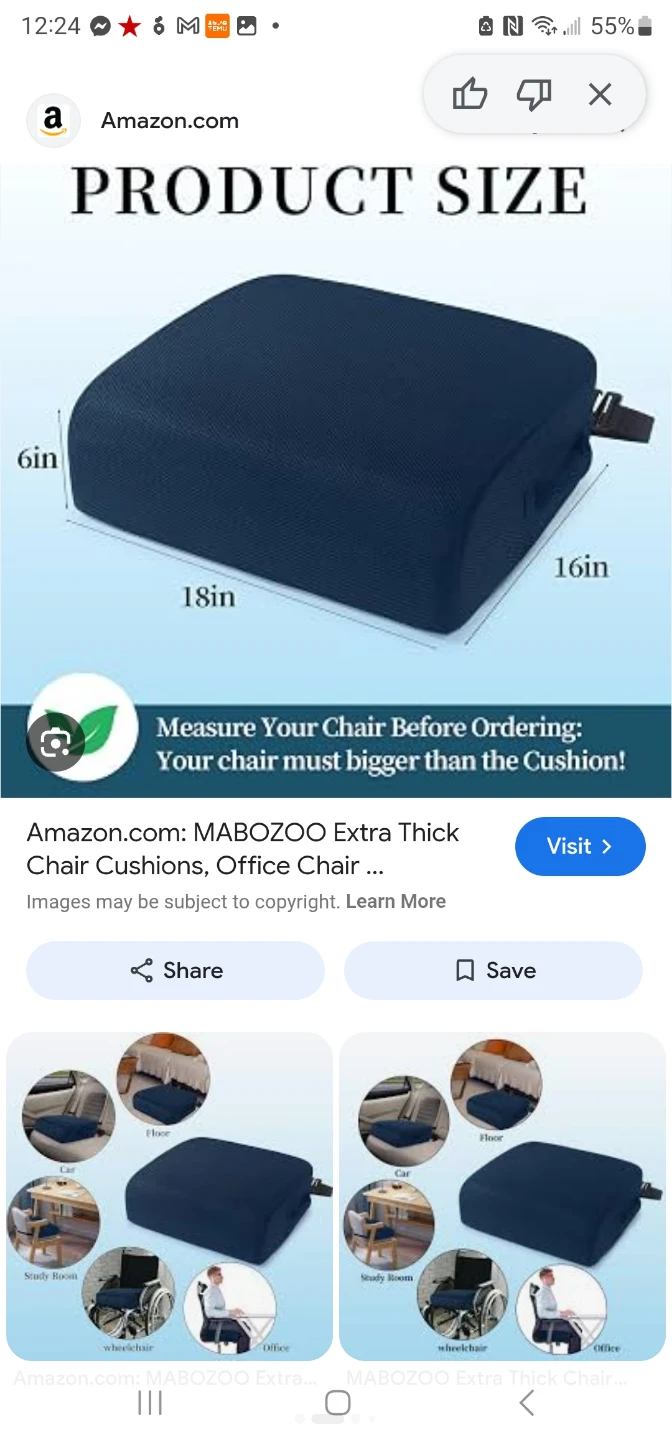 MABOZOO Extra Thick Chair Cushion - photo 4