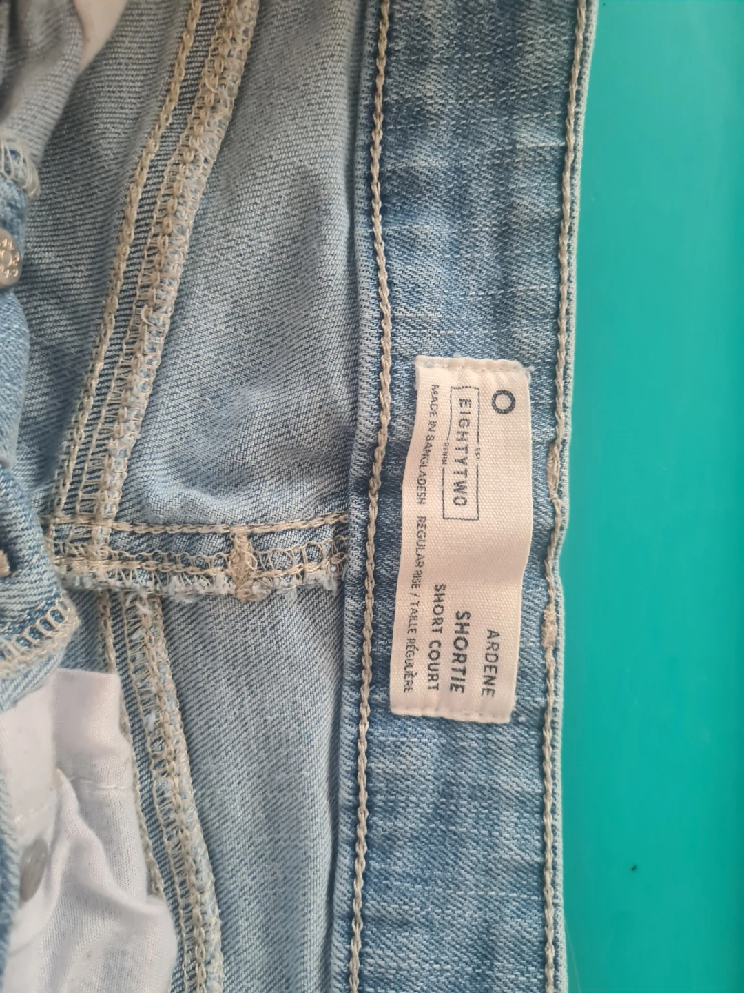 EightyTwo Arlene Shortie Denim Shorts