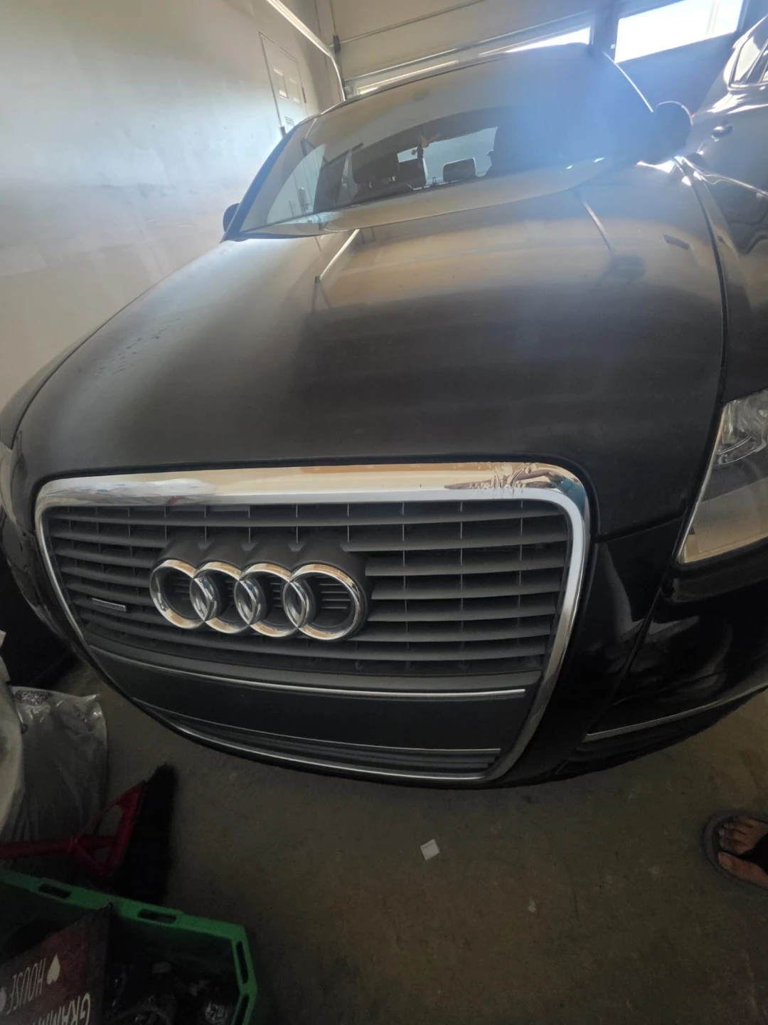 Black Audi A6