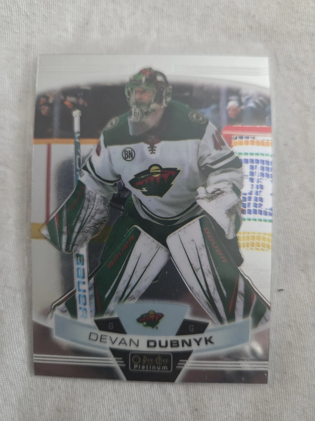 Devan Dubnyk Minnesota Wild 2019-20 O-Pee-Chee Platinum