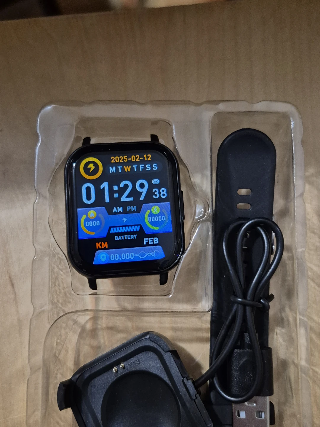 BNIB)Smart Watch Colour Black - photo 2