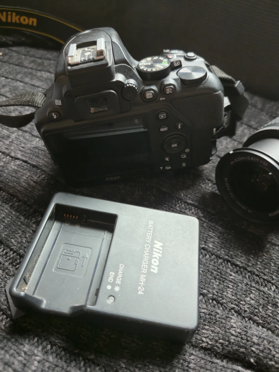 Nikon DSLR Camera Kit with 18-55mm Lens and Accessories