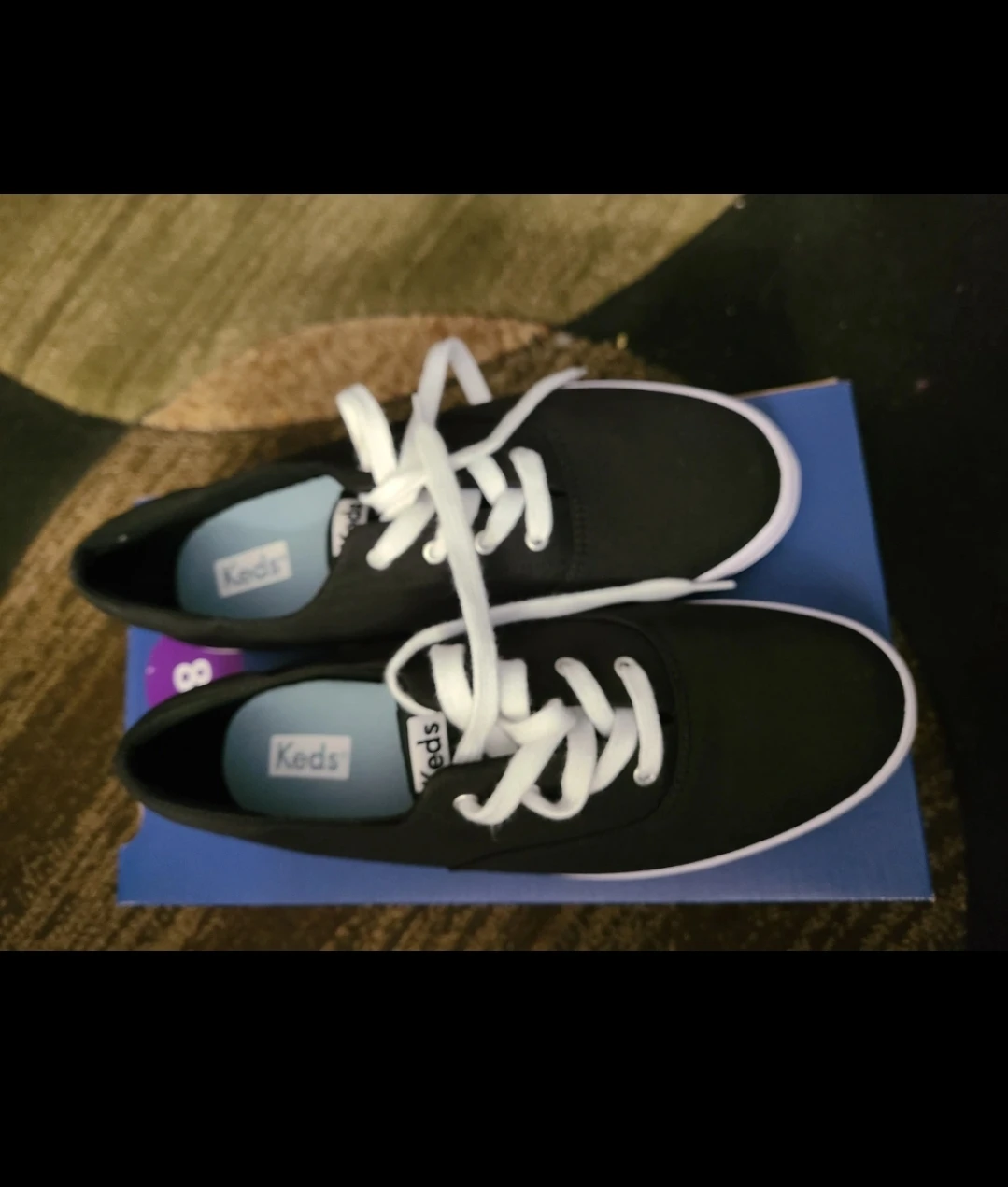 Keds Women's Black Canvas Lace-Up Sneakers - photo 2