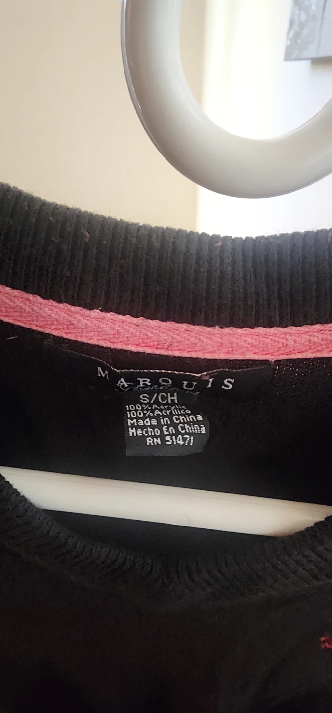 Marquis Black V-Neck Sweater Vest - photo 5