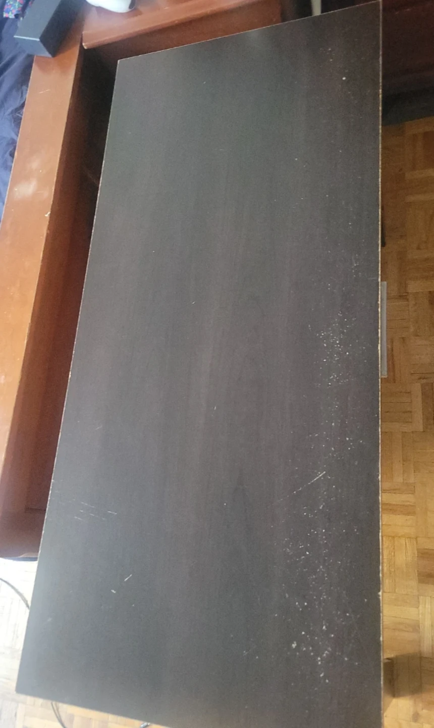 Dark Brown Desk - photo 2