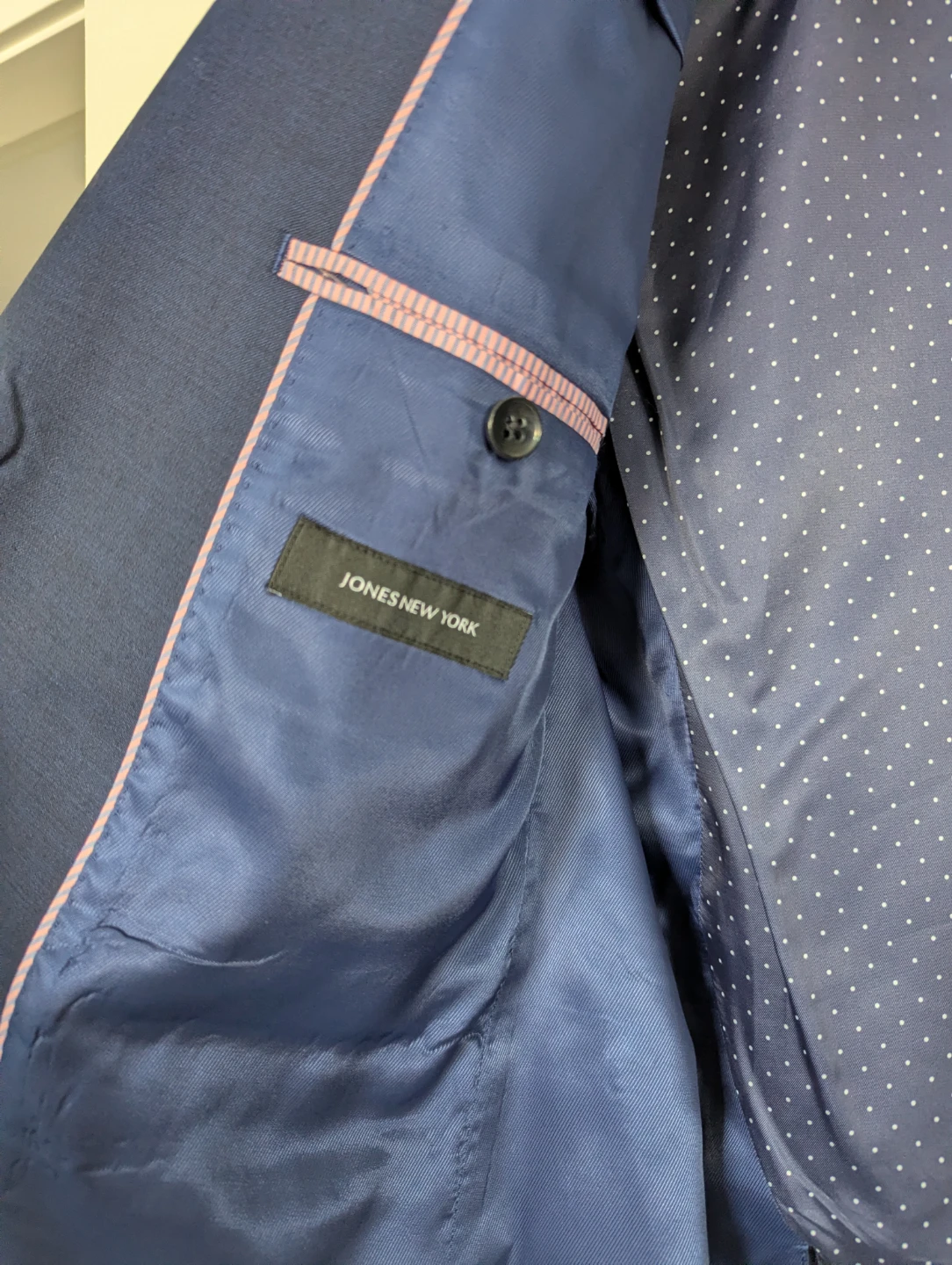 Jones New York Navy Wool 2 piece Suit - photo 2