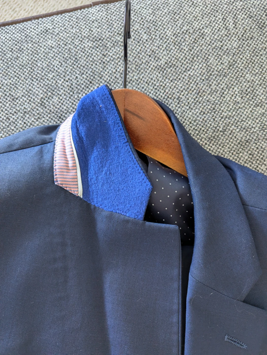 Jones New York Navy Wool 2 piece Suit - photo 3