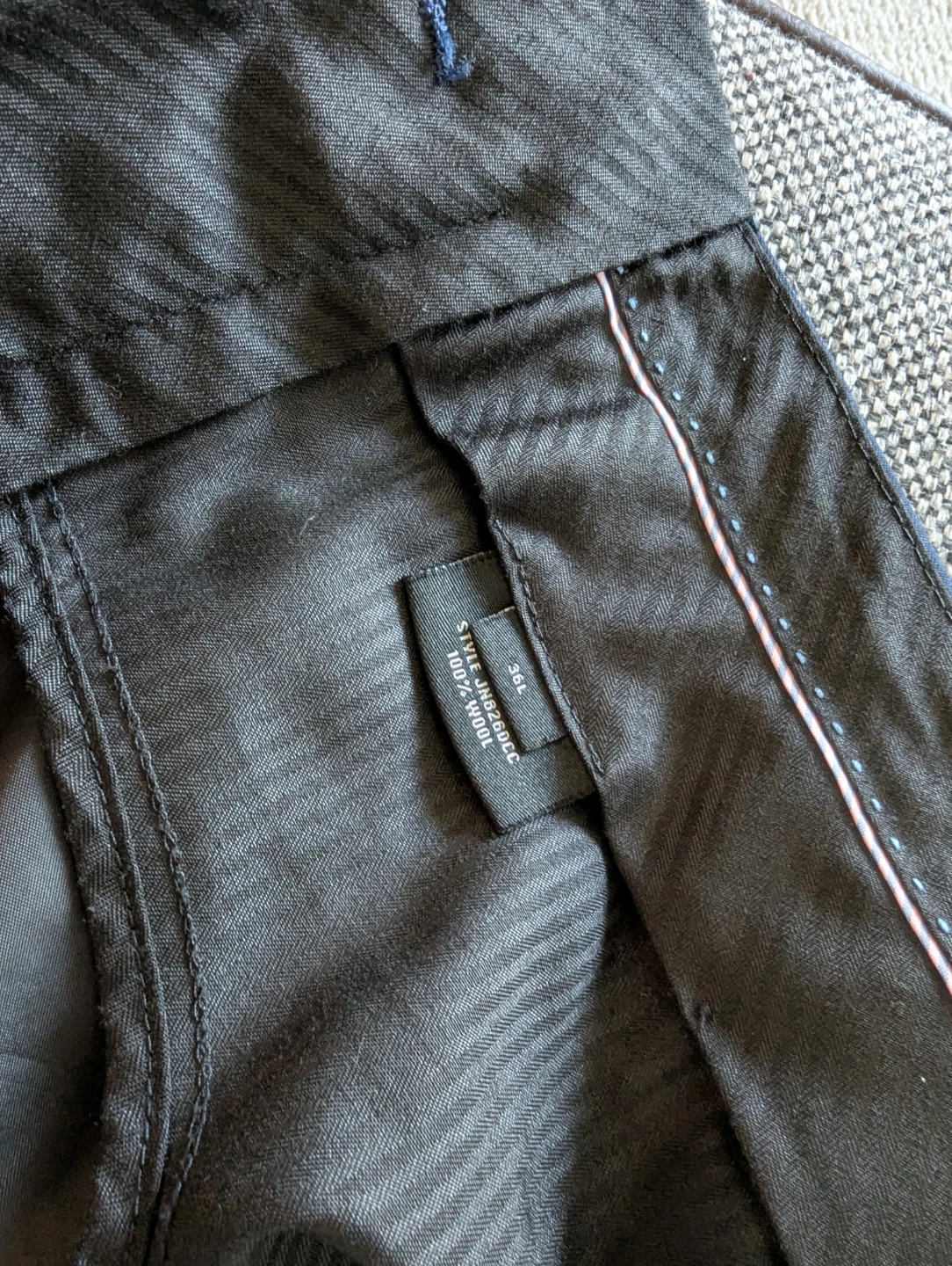 Jones New York Navy Wool 2 piece Suit - photo 5