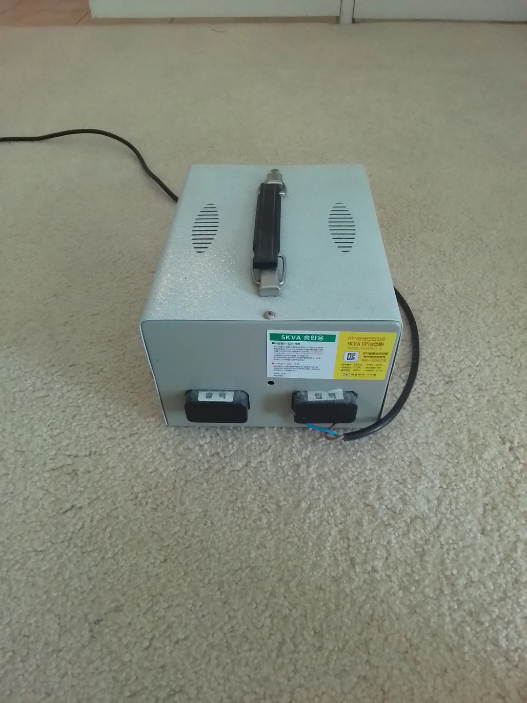 5KVA Voltage Converter - photo 3