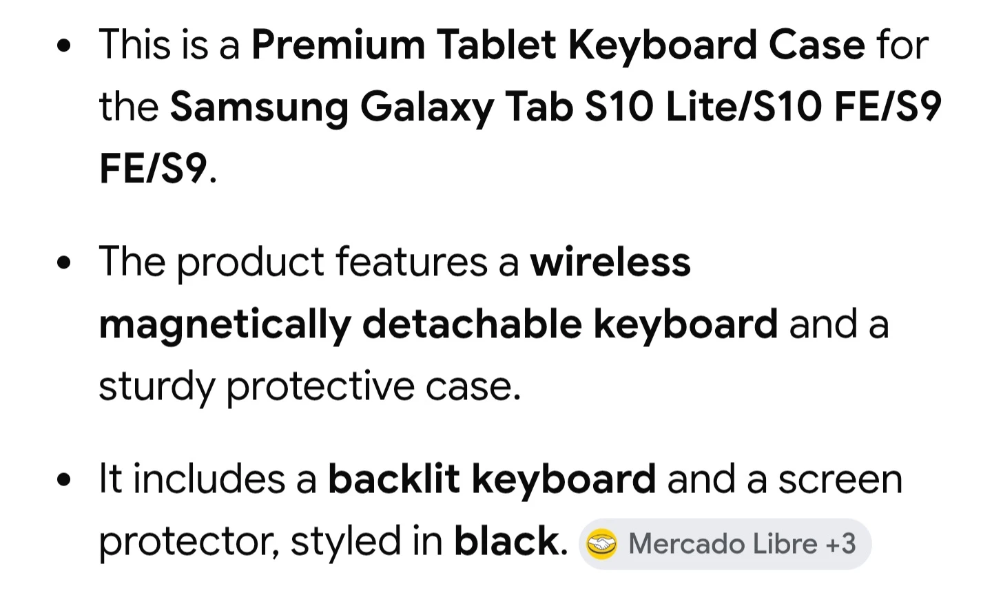 Premium Tablet Keyboard Case Samsung Galaxy Tab S10 Lite - photo 3
