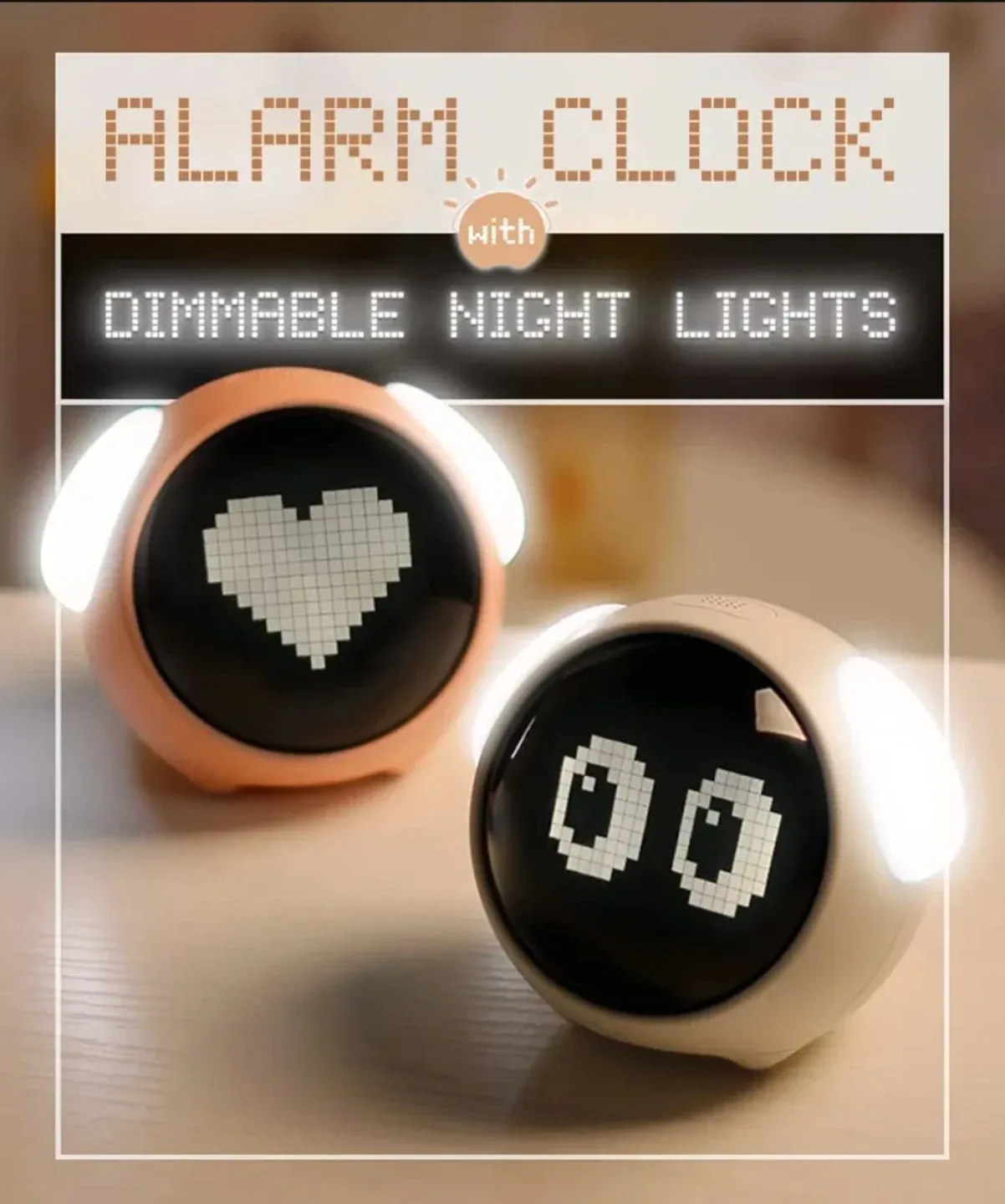 MIKODREAM Kids Alarm Clock! PINK! 🩷 BRAND NEW UNOPENED ITEM! - photo 4