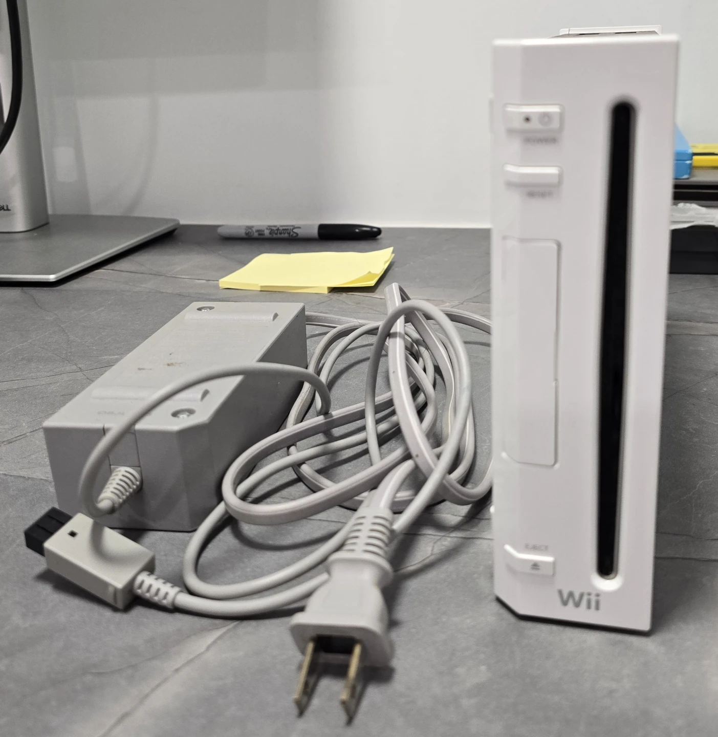 Nintendo Wii - Console and adaptor only!