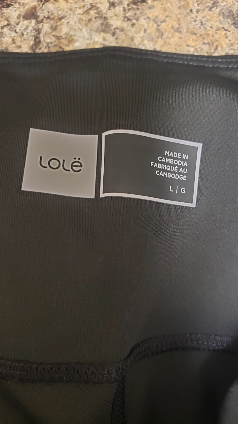 Brand new Womens Lole Black Leggings Size L - photo 3
