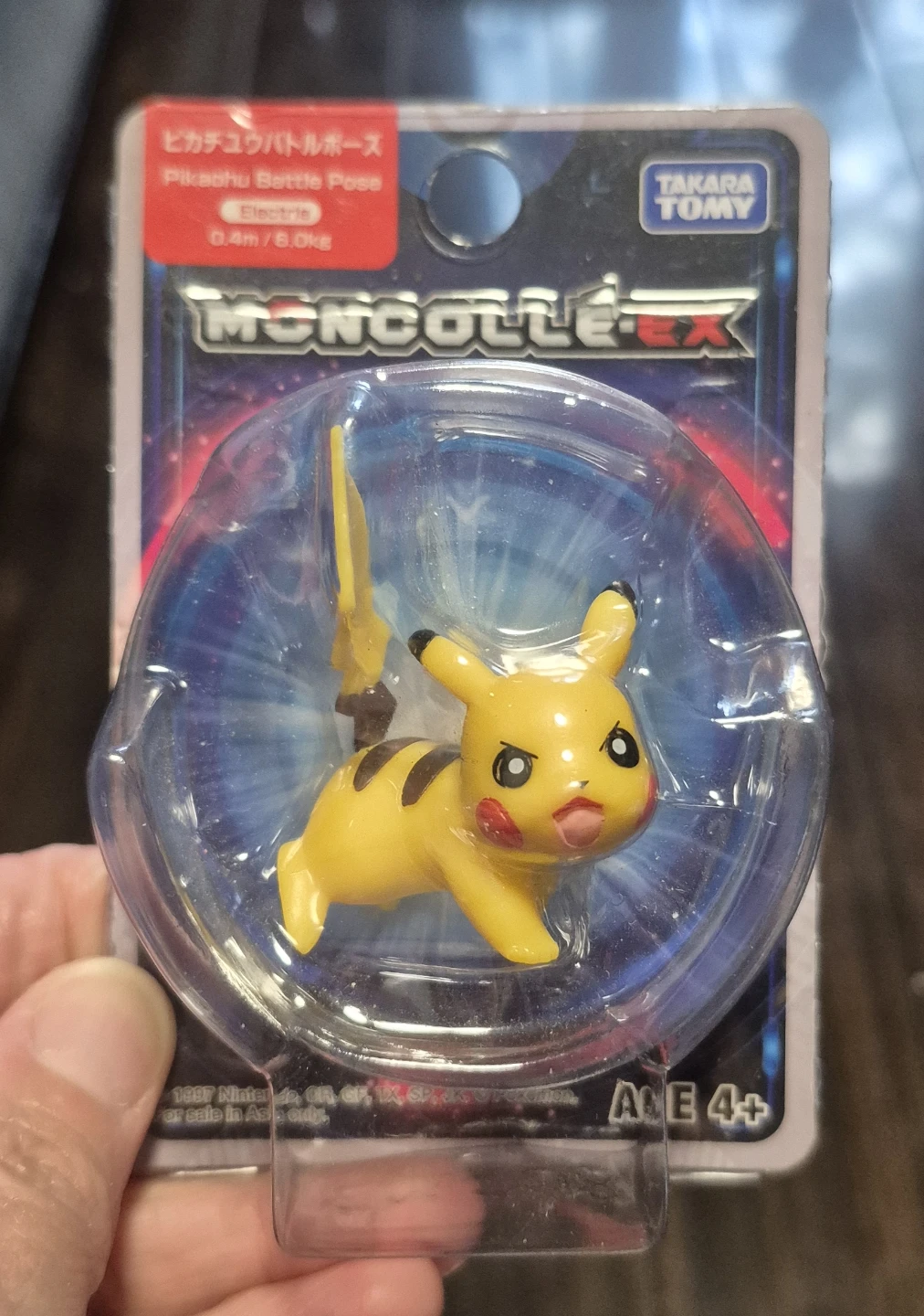 Takara Tomy Pokémon Pikachu Battle Pose Figure