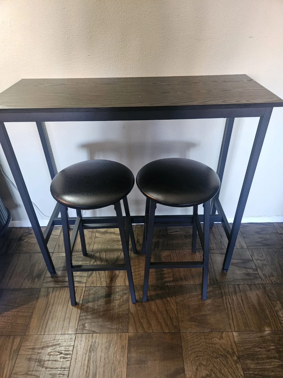 Black Bar Height Table Set - photo 2