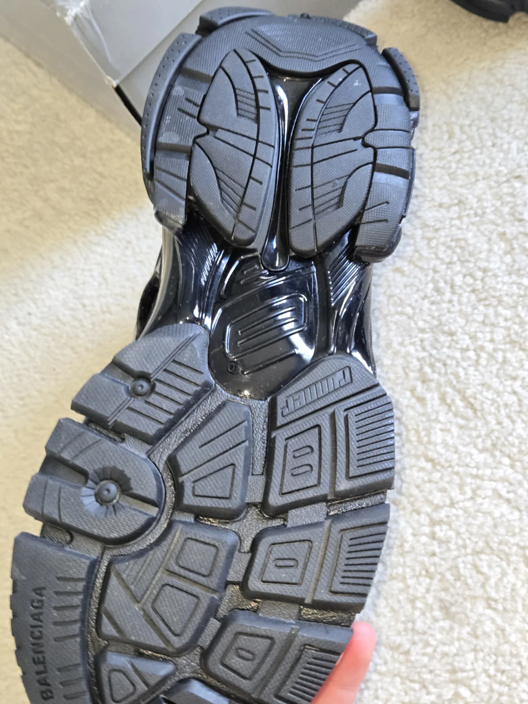 Balenciaga Black Runner Sneakers - photo 5