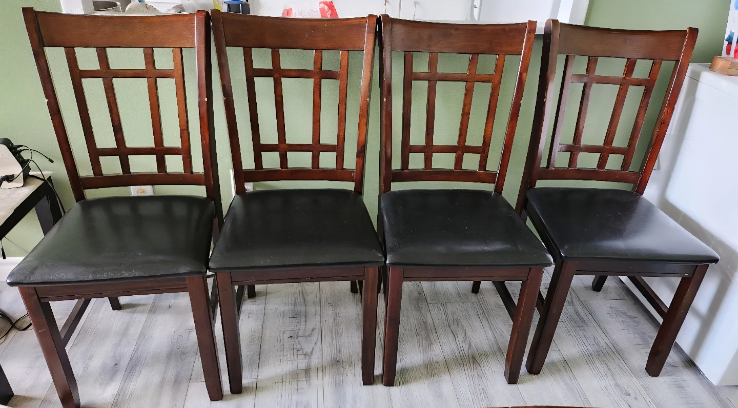 Dining Table and 4 Chairs - photo 3