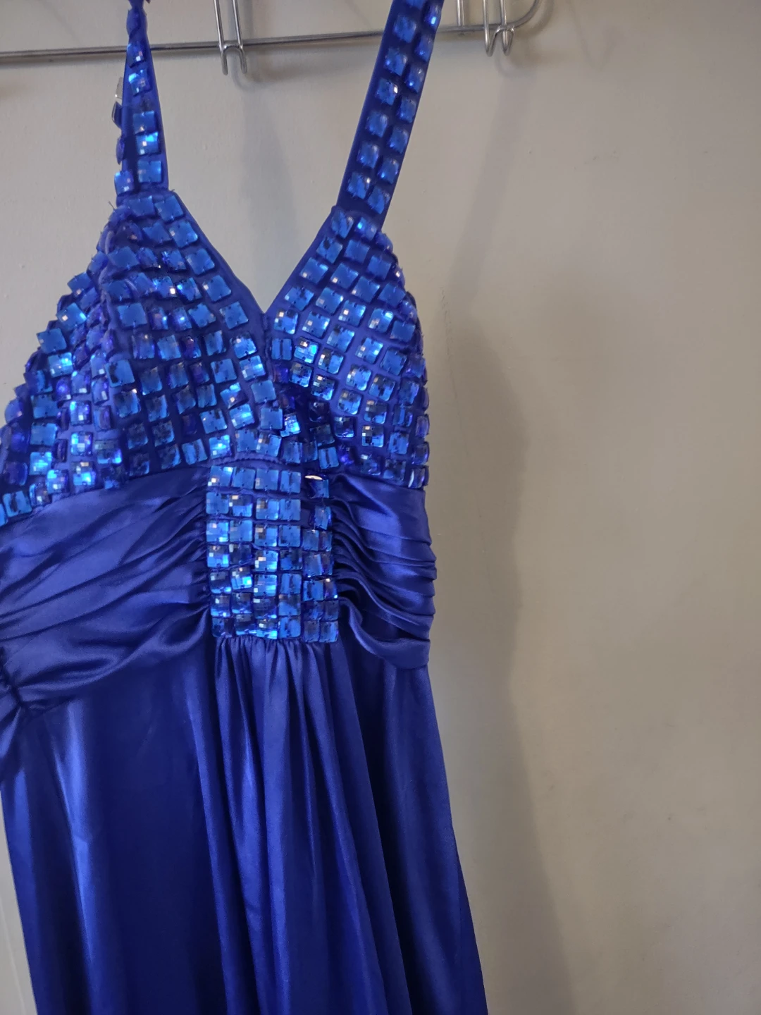 Sparkly Royal Blue Evening Gown USA XS & S - photo 2