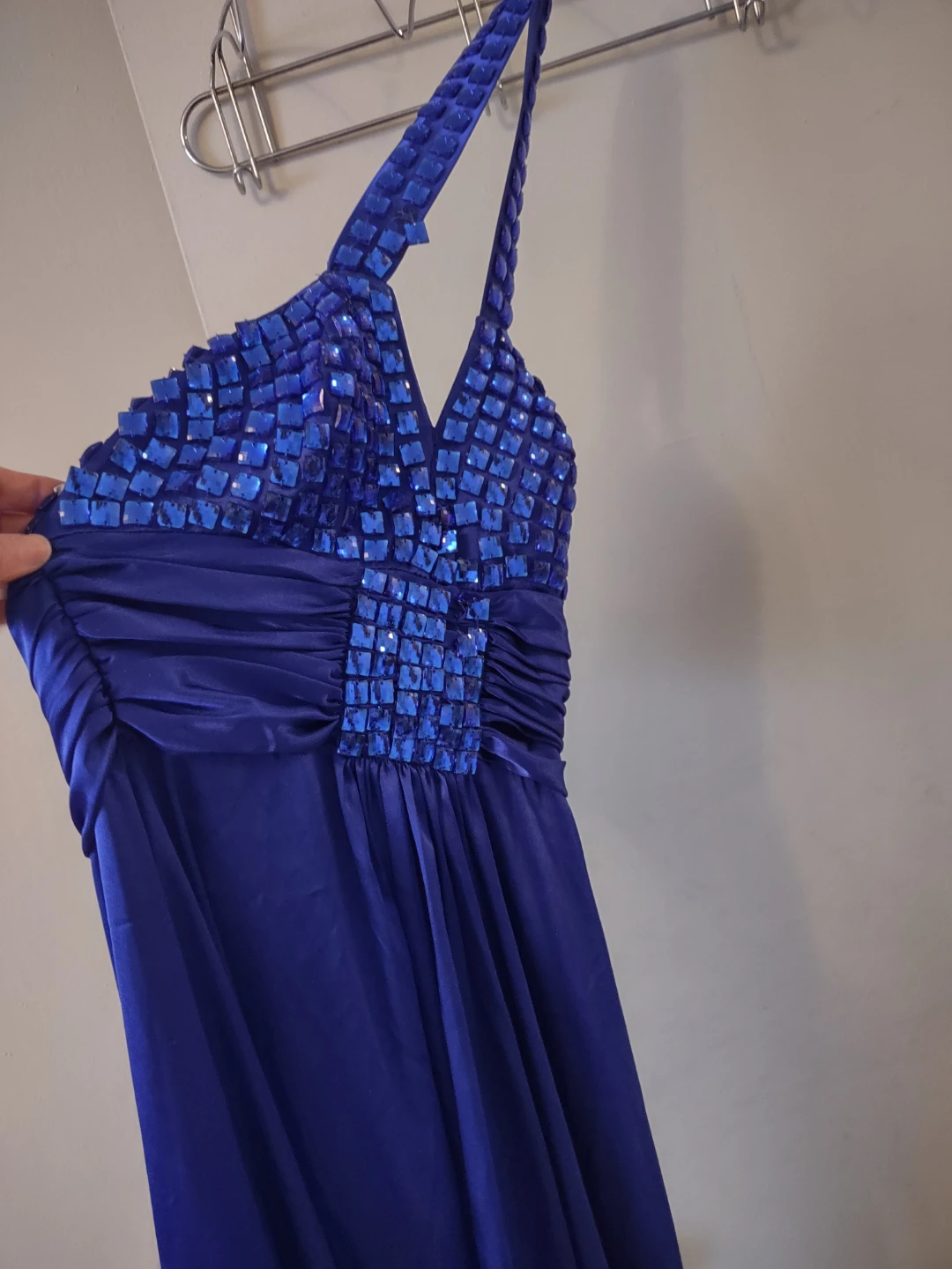Sparkly Royal Blue Evening Gown USA XS & S - photo 3