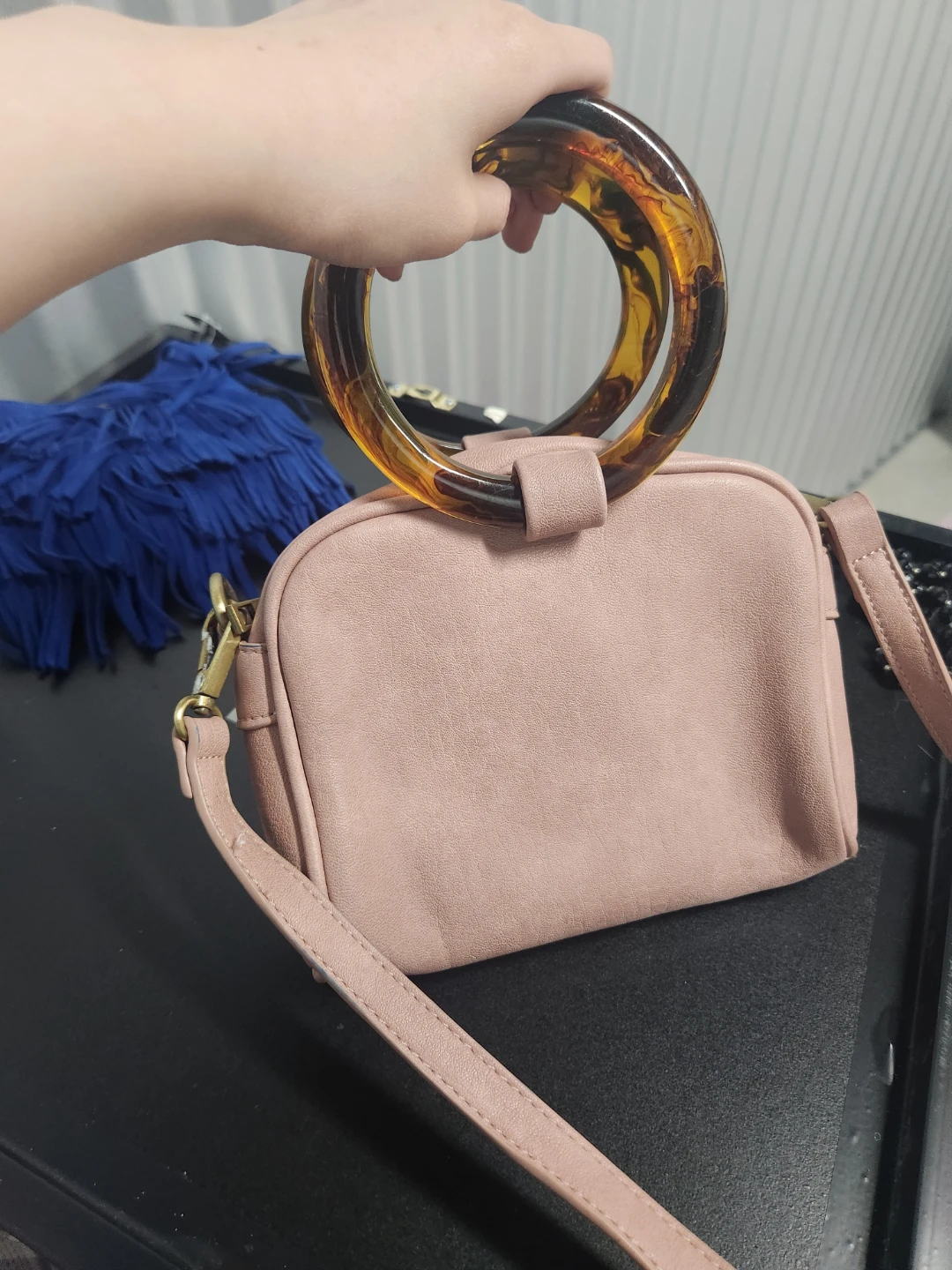 Anthropologie Pink Crossbody Bag - photo 3