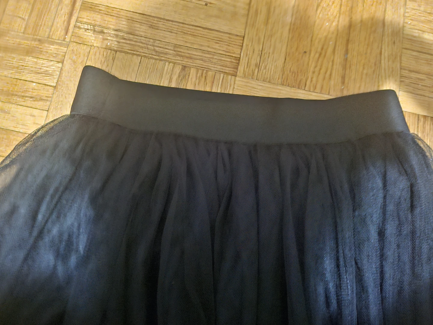 Black Tulle Skirt