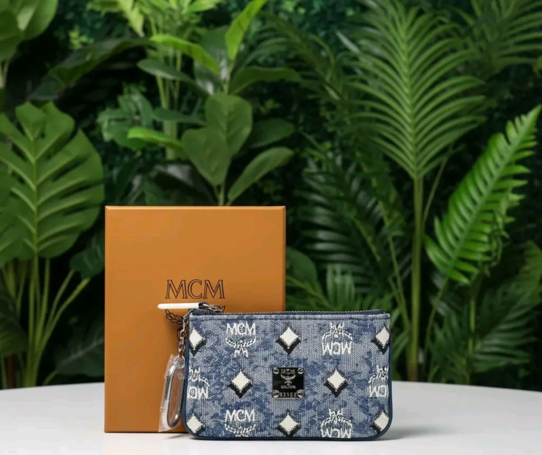 MCM Pouch with Keychain Wallet - photo 2