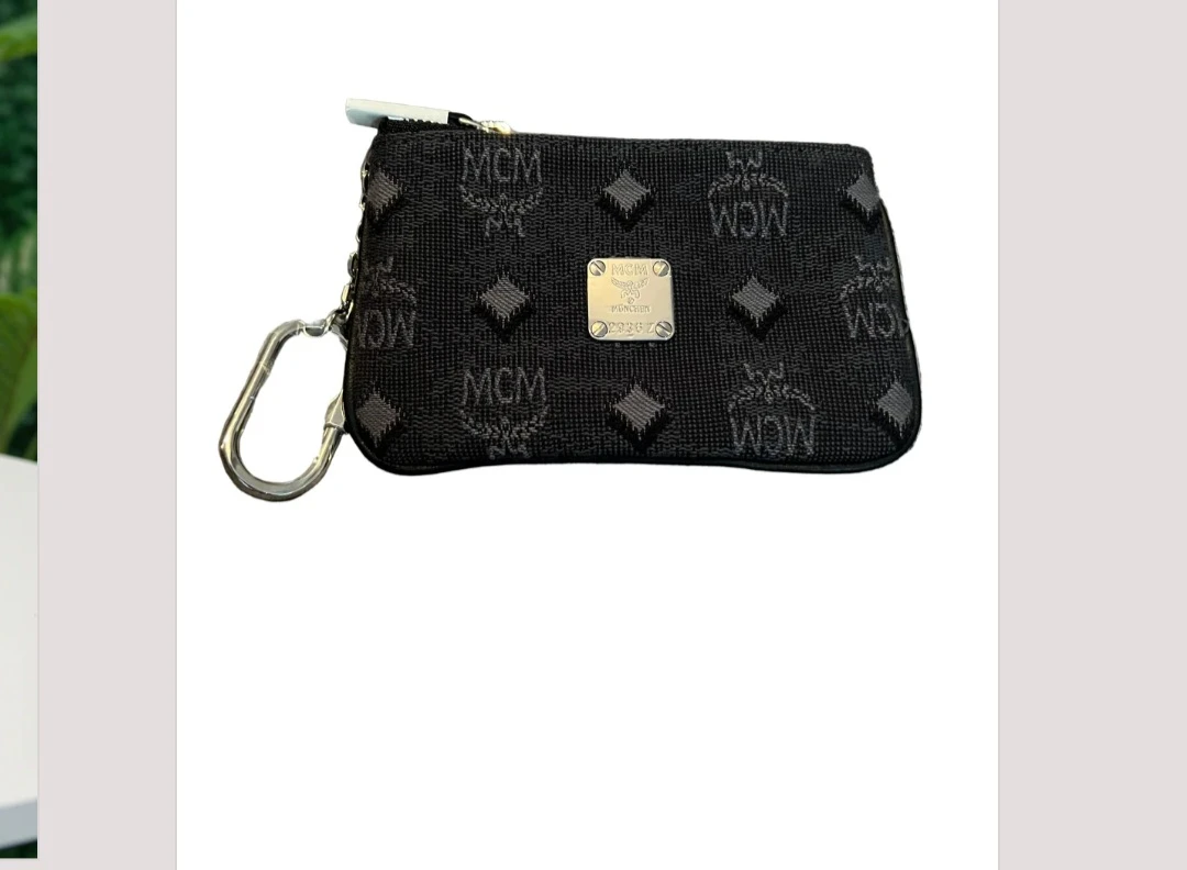 MCM Pouch with Keychain Wallet - photo 5