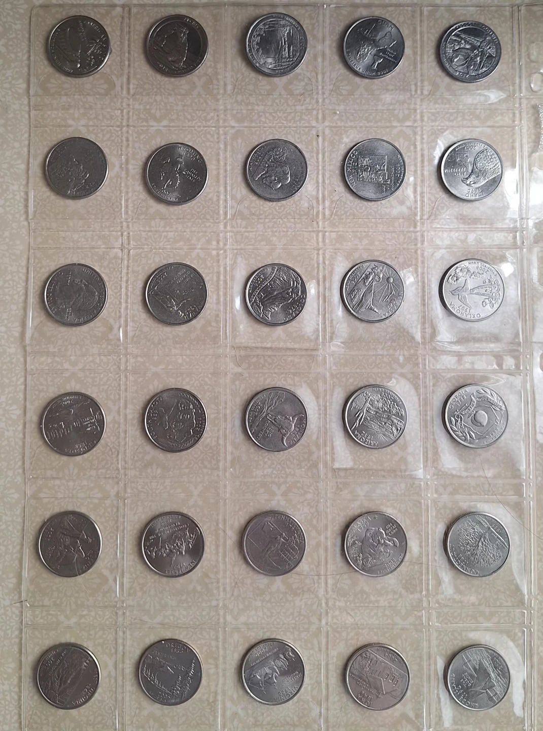Collection State Quarters in plastic - photo 2