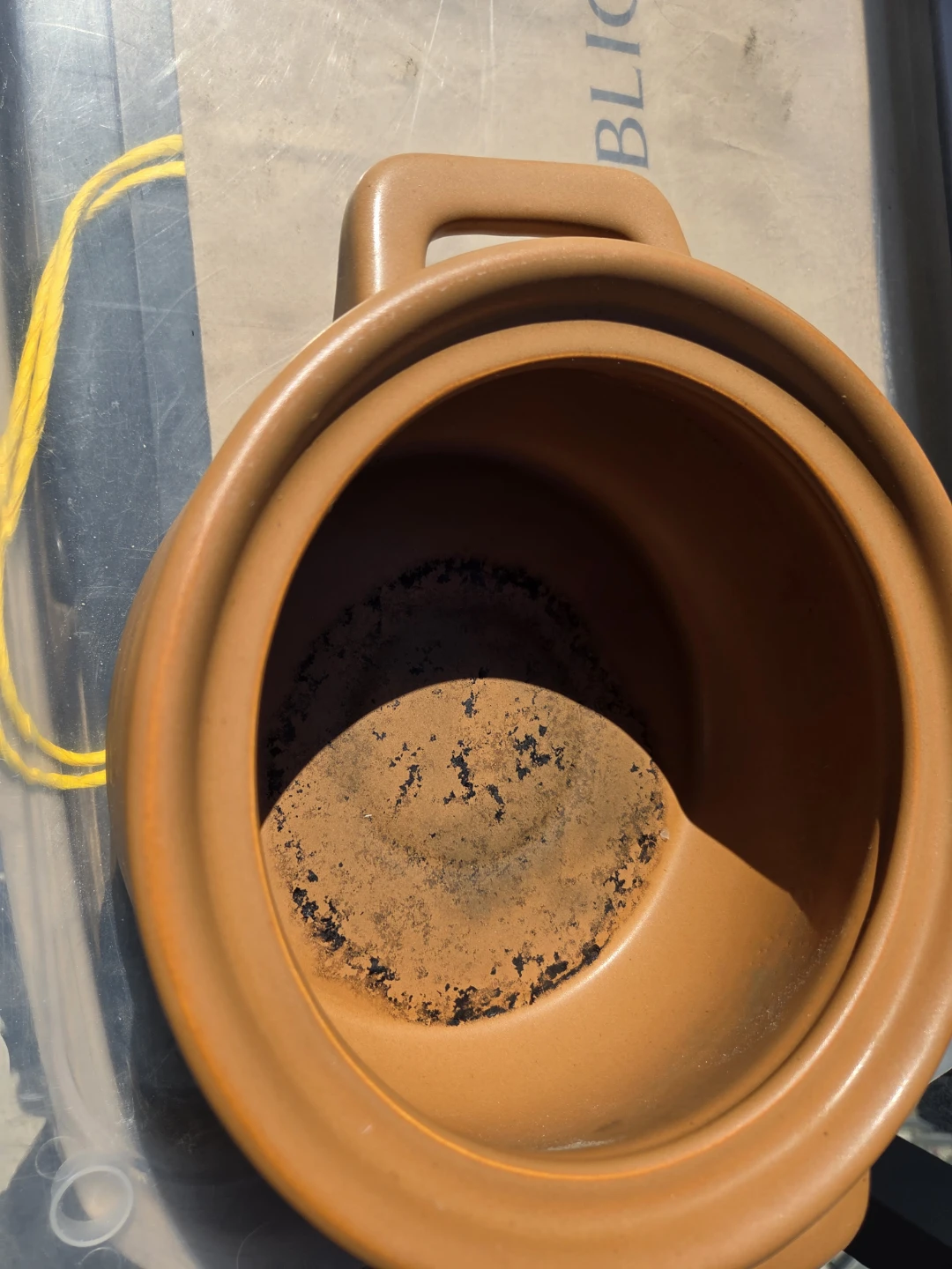 Terracotta Casserole Dish with Lid - photo 3