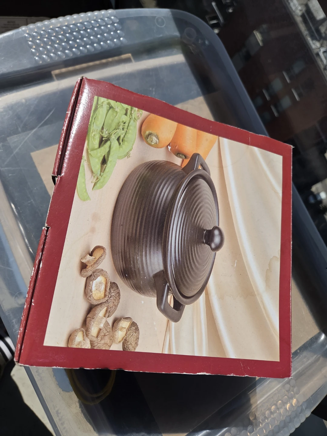 Terracotta Casserole Dish with Lid - photo 4