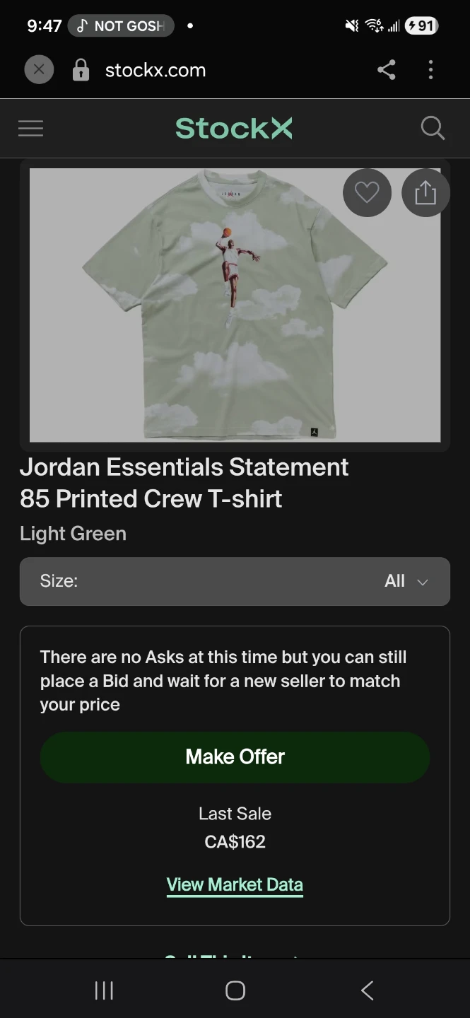 Jordan Essentials Statement 85 T-Shirt - photo 2