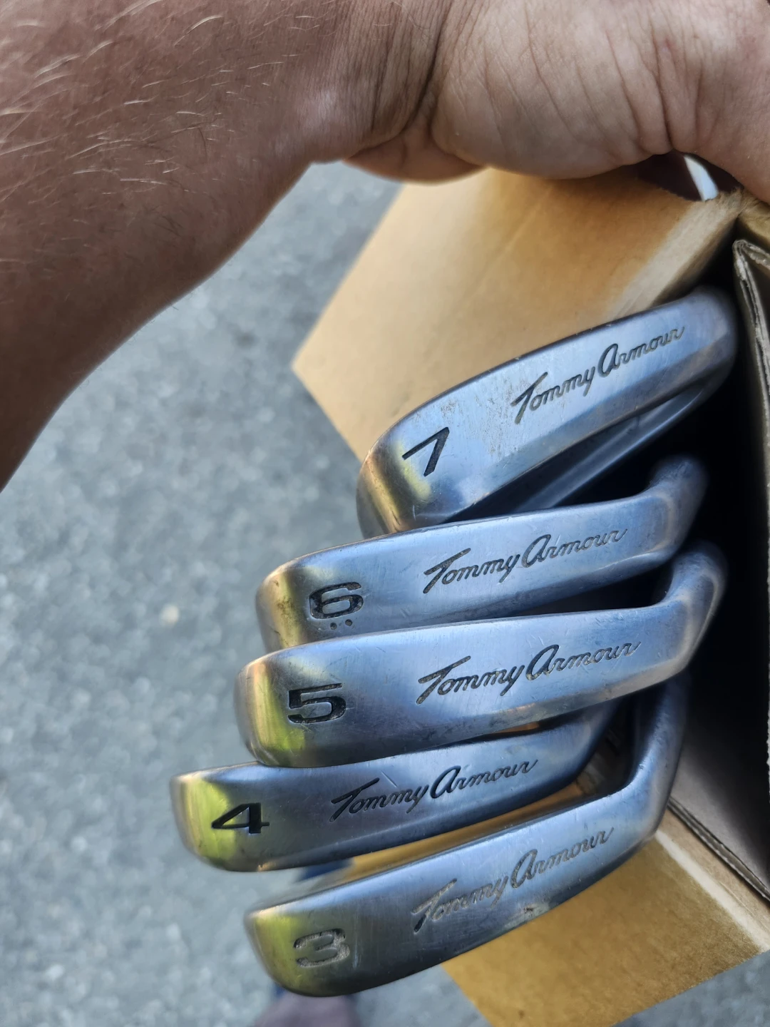 Tommy Armour 845s irons