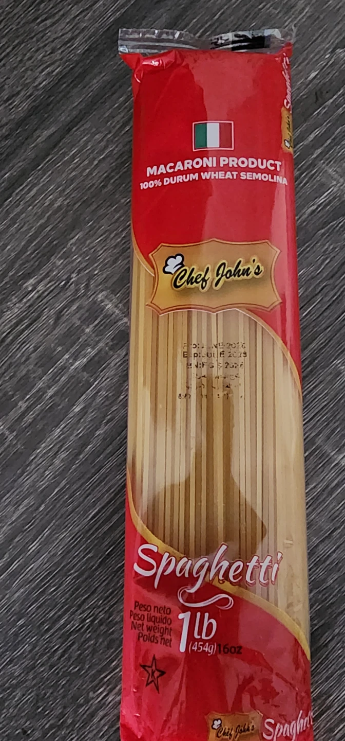Chef John's Spaghetti 1lb ⚽